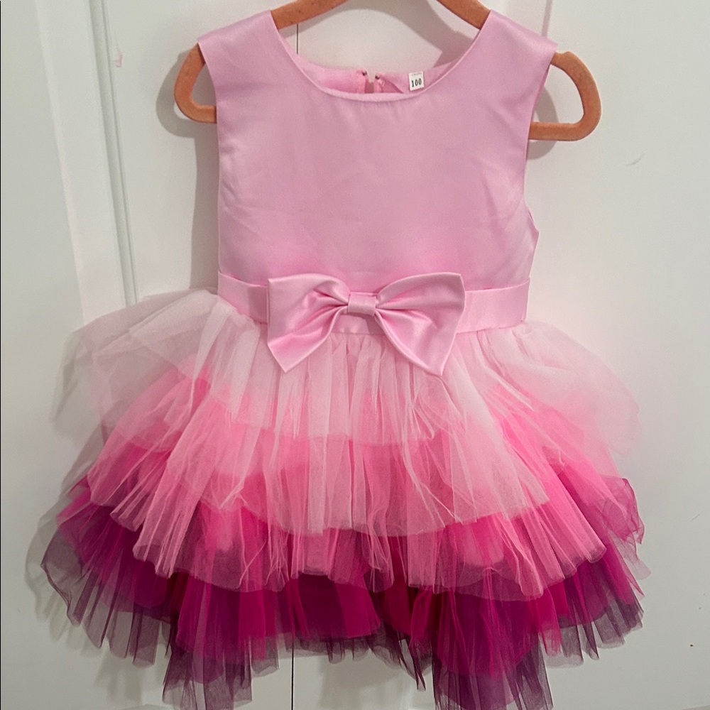 Pink and Purple Tutu Dress for Kids
